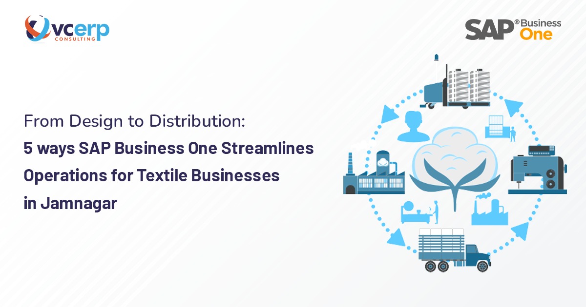 From Design to Distribution: 5 ways SAP Business One Streamlines Operations for Textile Businesses in Jamnagar