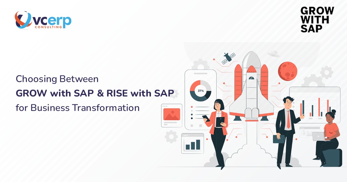 Choosing Between GROW with SAP & RISE with SAP for Business Transformation