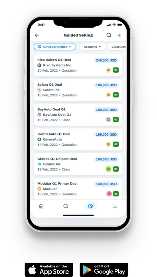 SAP Business One Mobility solution